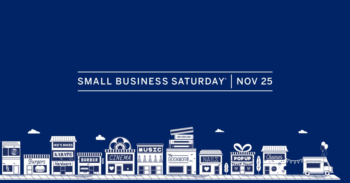 Planning to #shopsmall today? #SmallBusinessSaturday is the perfect time to seek out and support artists &amp; arts orgs in your community!