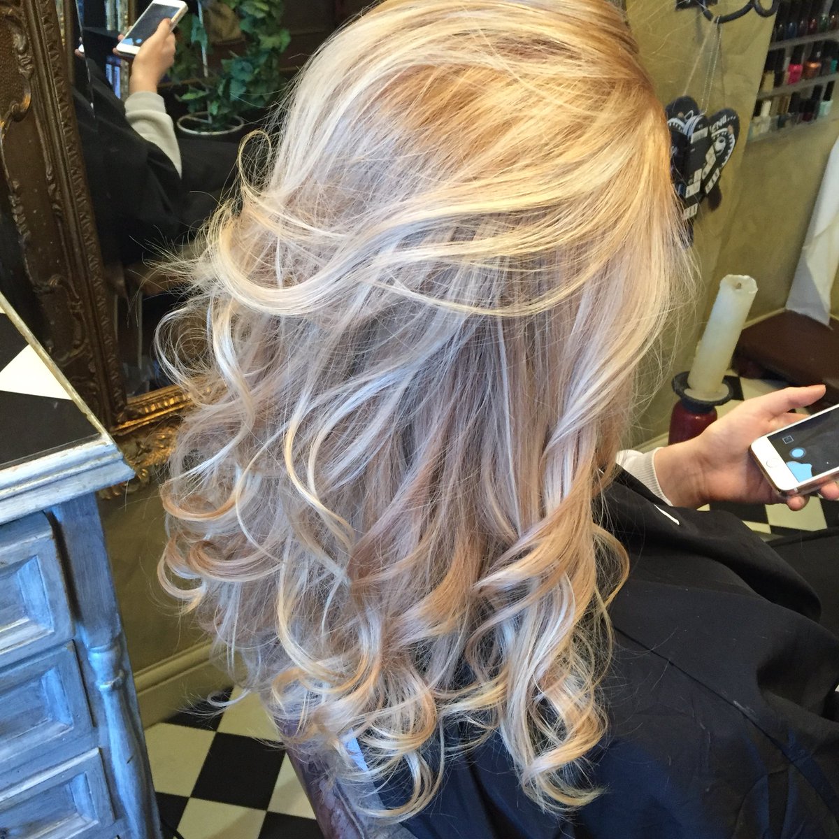Jessica Rogers On Twitter Fine Blonde Highlights Barely Peachy