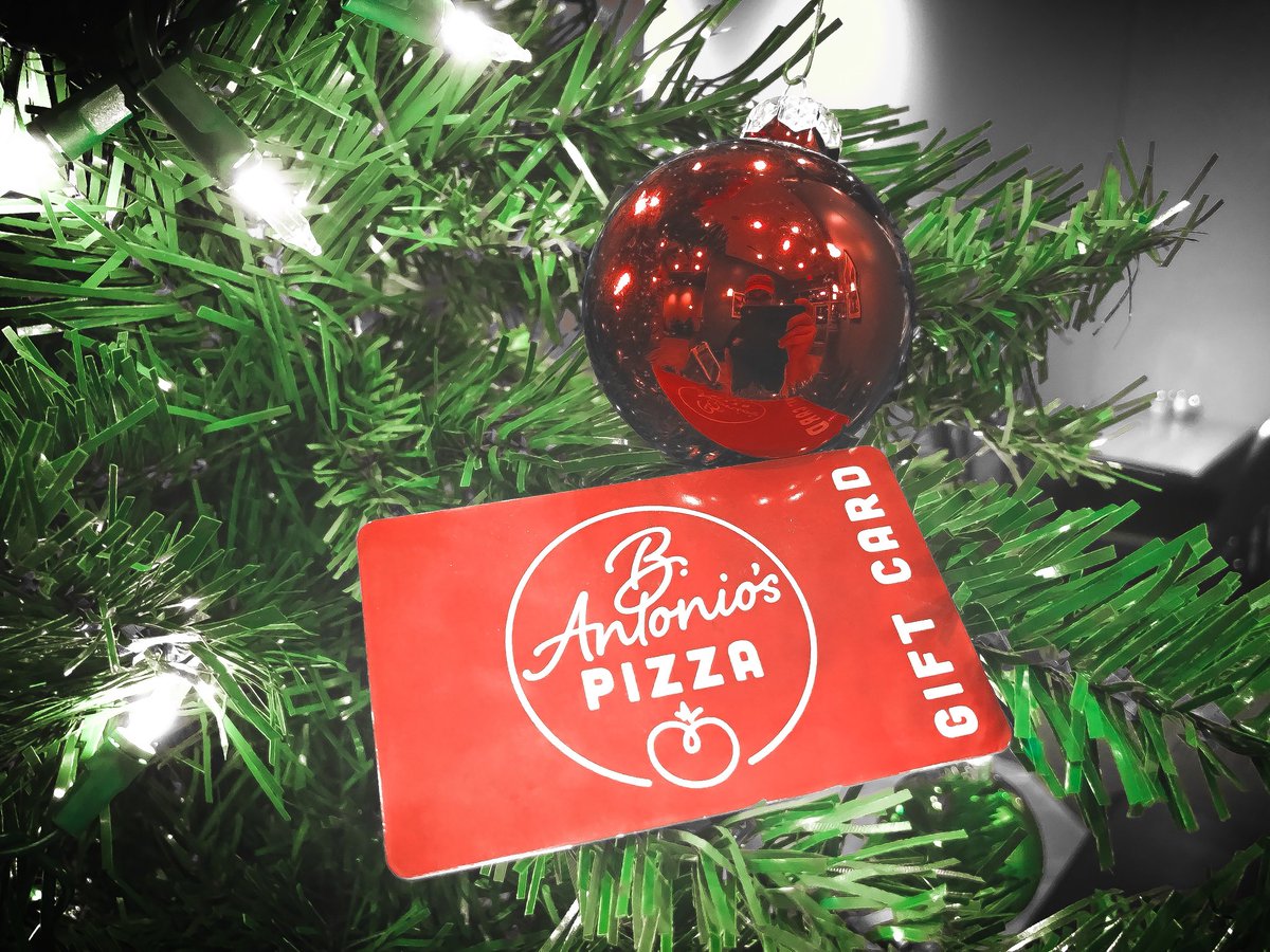 It’s Christmas time at B.Antonio’s! Our tree is up and we are ready to celebrate! Celebrate with us by getting one of our new gift cards! A perfect gift for anyone in your life!