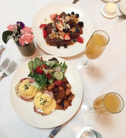 bluonpark's tweet photo. Based on this order it looks like @maisizzle has good #Brunch game. https://t.co/8OISTM88IL