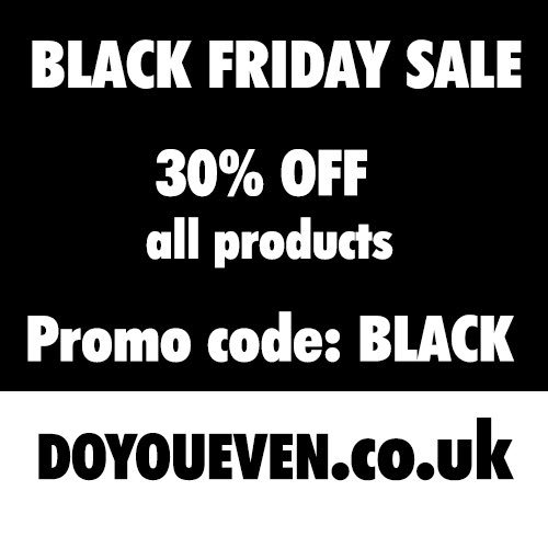 DoYouEvenSport's tweet photo. BLACK FRIDAY SALE 
•
https://t.co/dvpQooSqPn
•
30% OFF storewide
Code: BLACK 
•
Valid until Sunday. 
•
#Adidas #AdidasOriginals #Nike #UnderArmour #Puma #Reebok #Sportswear #Sports #Clothing #Shoes #Trainers #Accessories #Running #Gym #Fitness #Training #Activewear #Gymwear https://t.co/MSf9MyvIEA