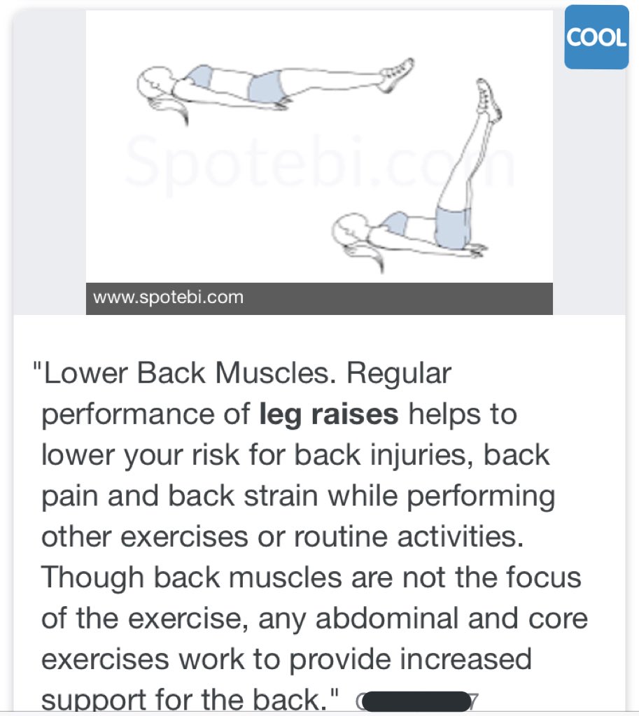 30K_Challenge's tweet photo. Benefits of leg raises. #fitness #bodyweight #workout #fitnesschallenge #workoutchallenge #weightloss https://t.co/zJWAEC0l9H