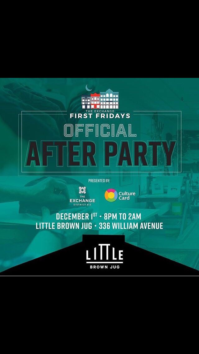 Get your tickets for our #FirstFridays After Party here!
facebook.com/events/1909207…
Stay in the #ExchangeDistrict for a huge party!