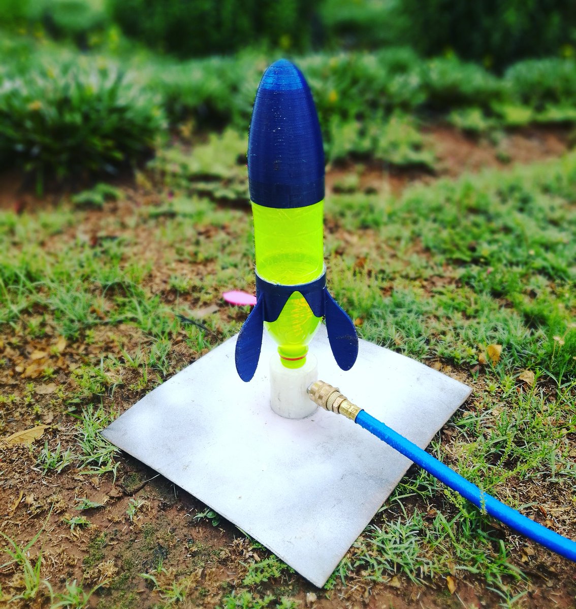 geekc0der's tweet photo. Had loads of fun at the #binaryspace year end braai with some water rockets, using #3dprinted parts. This rocket was made by Andries
#rocket #waterrocket #3dprint https://t.co/rFYJ4GKT2E
