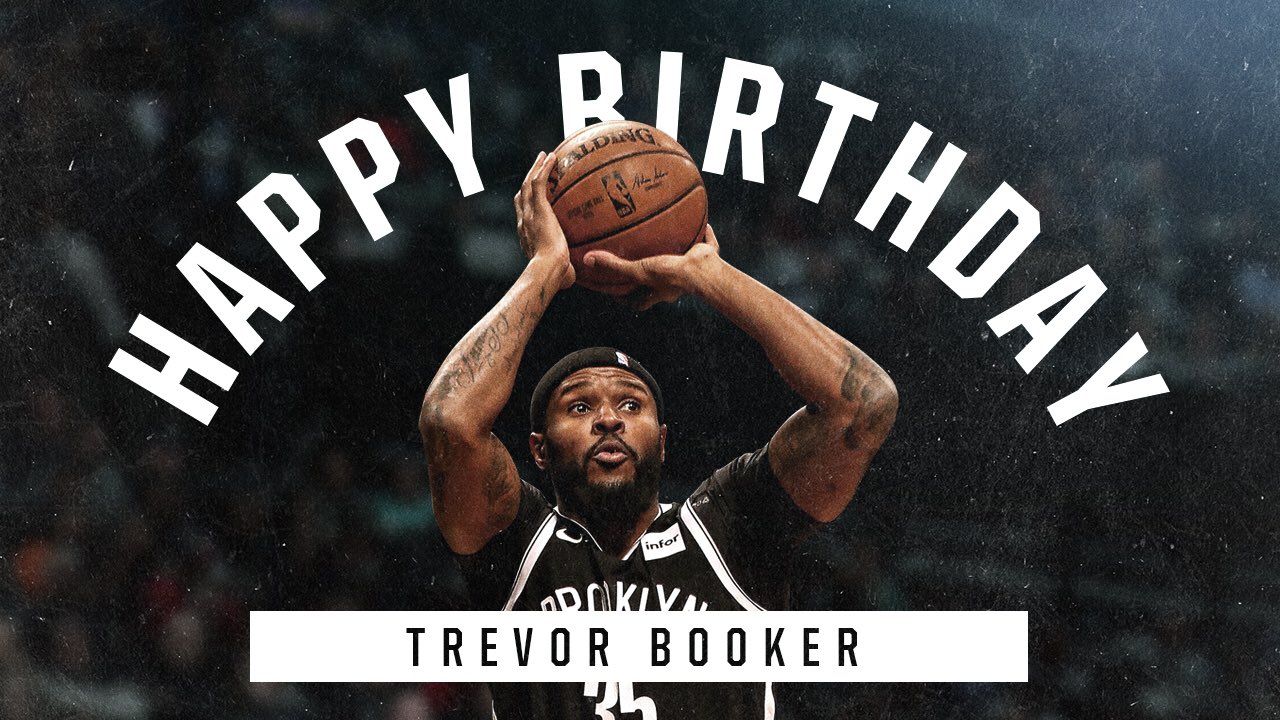 Join us in wishing Trevor Booker happy birthday! 