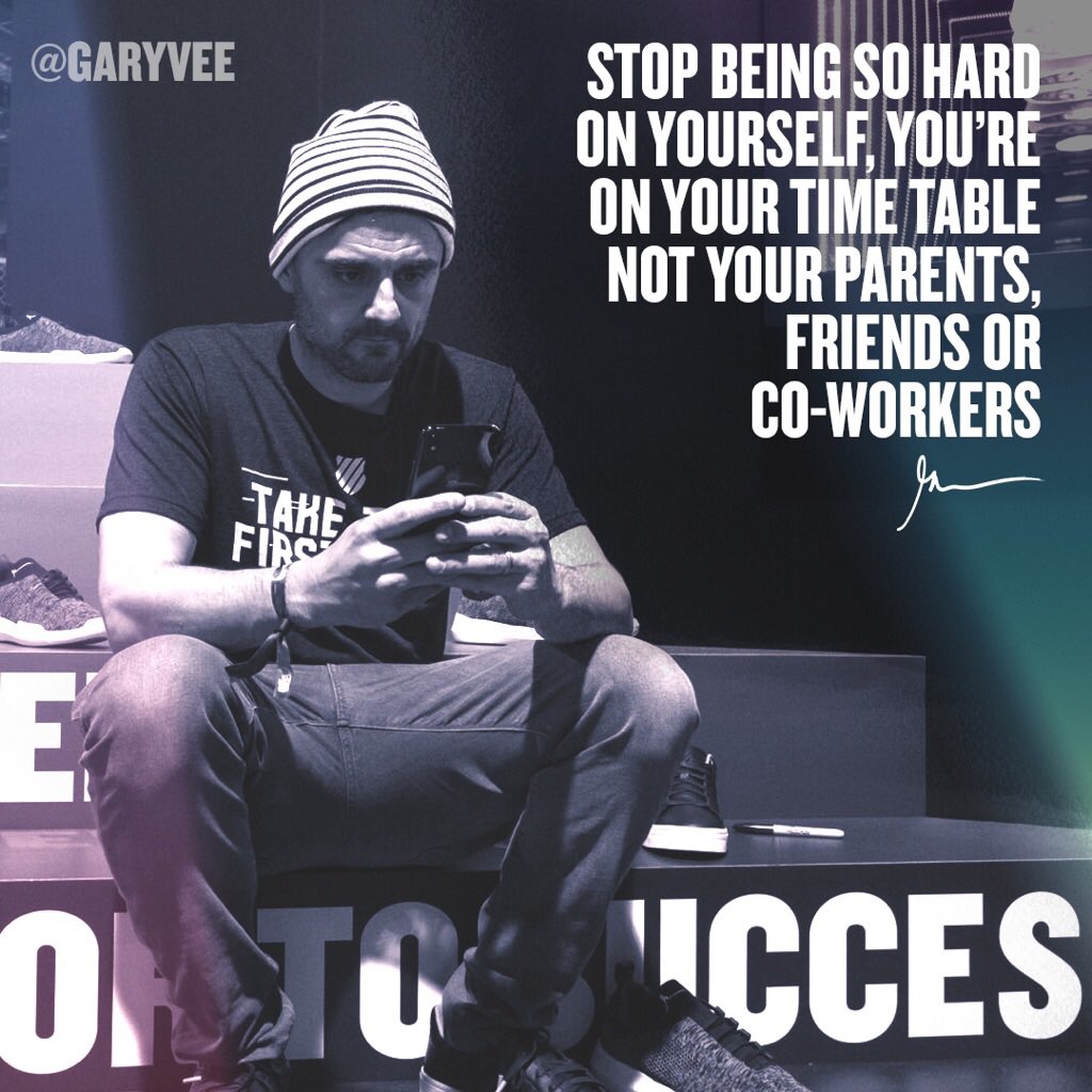 garyvee's tweet image. It’s early ...