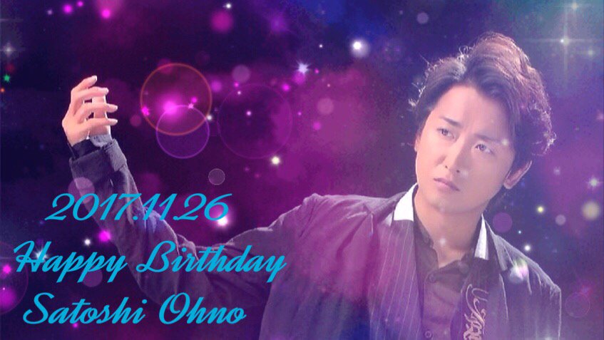 Happy Birthday Satoshi Ohno    37          37                         1               1              
