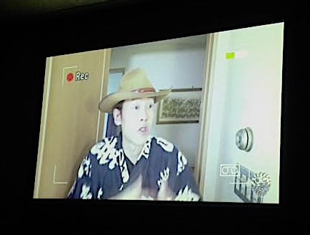 RIGHT NOW! #monalisacowboy at @DubWebFest with @MikShouting ! Thanks to Embassy of Japan in Ireland & @jackjewers ! #multicutural #xinwang #expat #dublin #webfest #60thanniversary #jpnire #Ireland #Japan #France #China #USA #comedy #humor #crossculture #expat #dubwebfest