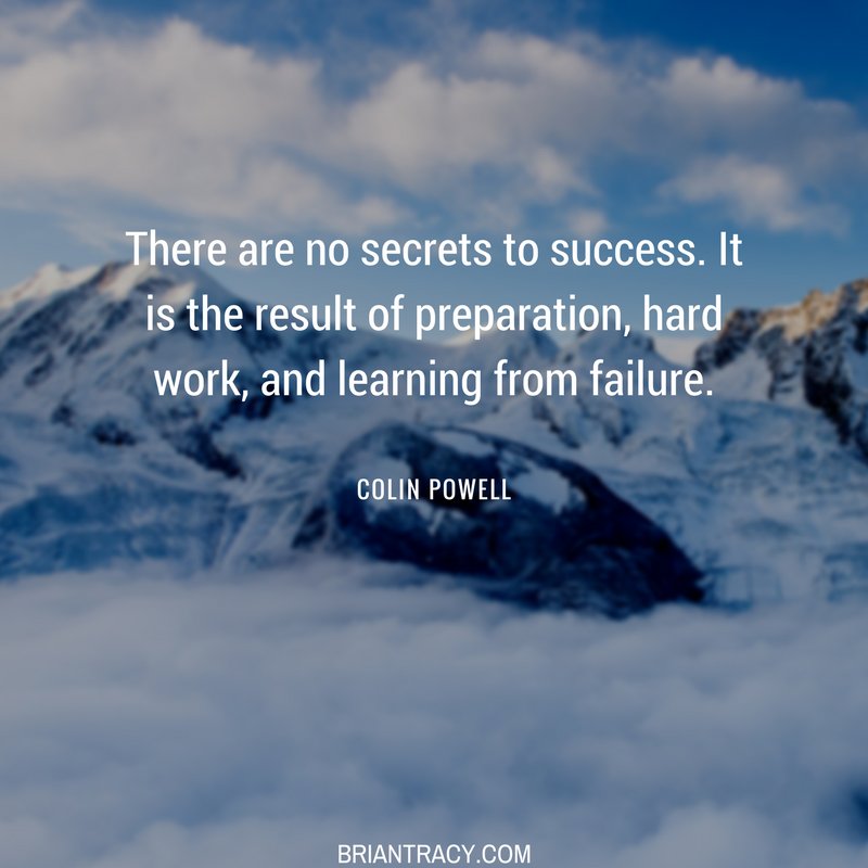There are no #secrets or tricks. You simply have to put in the #work.