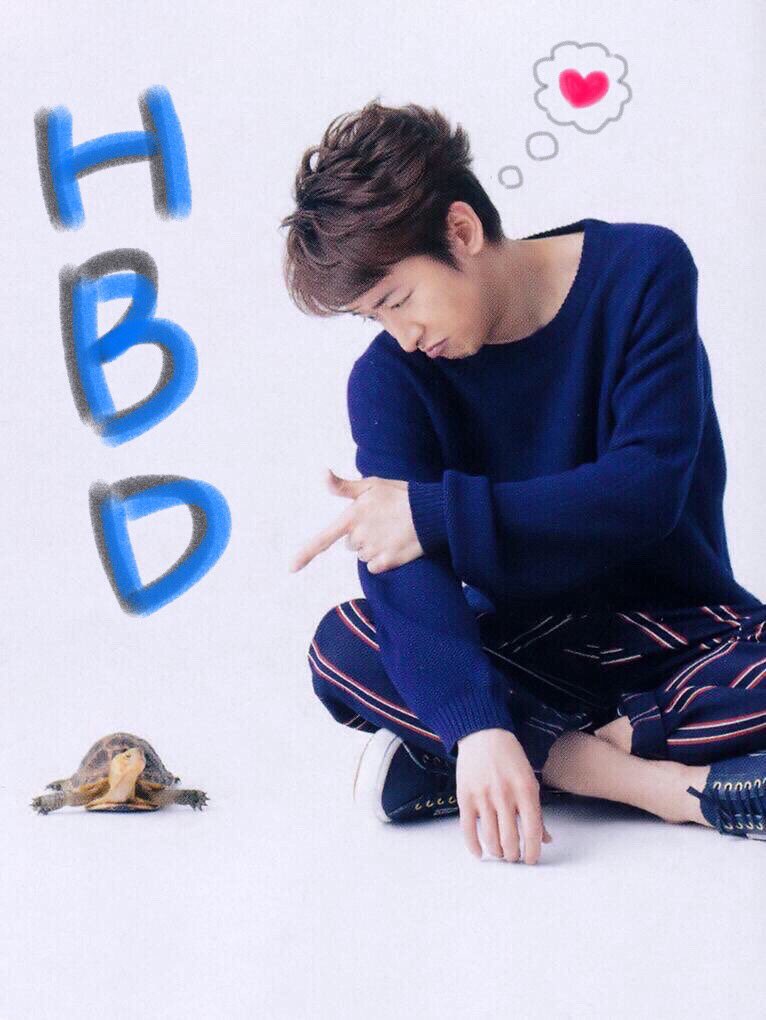  Happy Birthday  Satoshi Ohno 