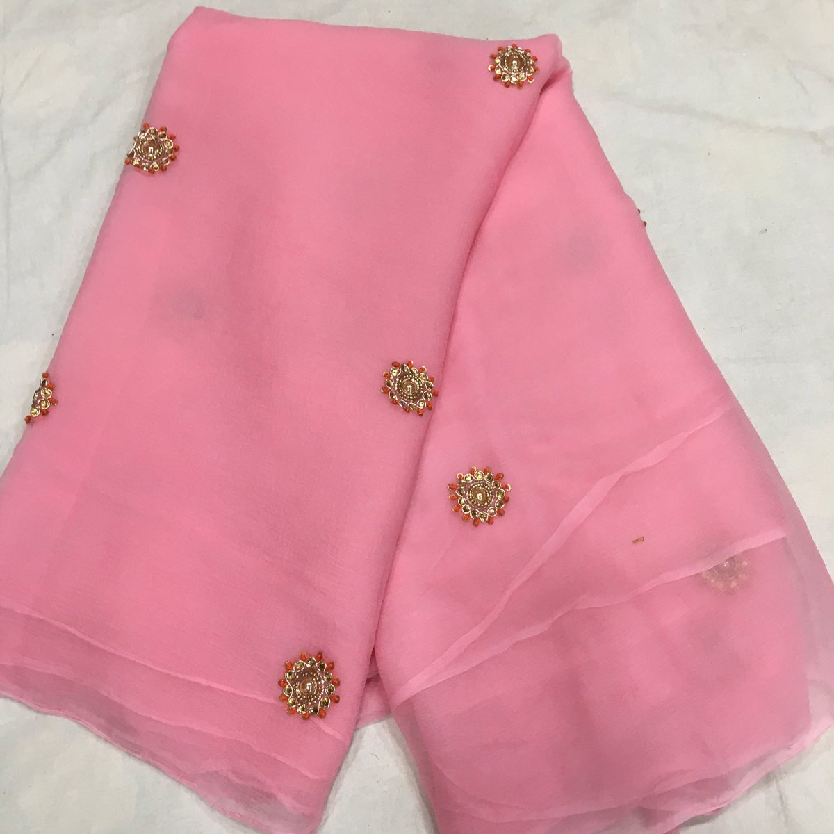 rajputi chiffon saree