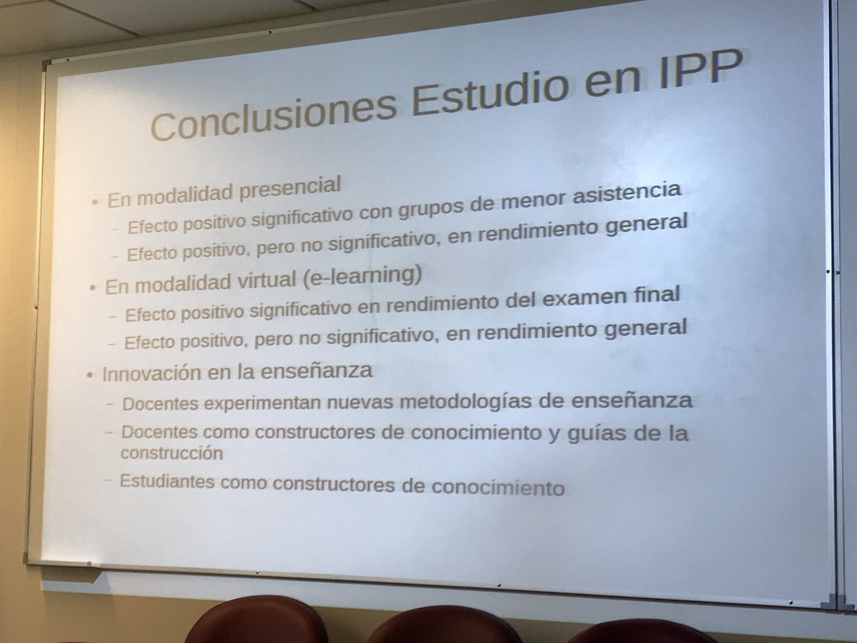 fernando__lopez's tweet photo. Interesante toda la charla y el concepto de Flipped Classroom o Clase invertida  por @wernerio #OpenEducation  #openconsantiago #OpenCon2017 https://t.co/b2FRehzqMc