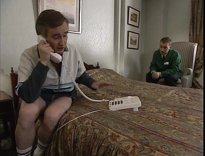 "You can't book me and ask me to pull out when Cliff Thorburn becomes available again. You can either book me now or wait for Cliff Thorburn. But if Cliff Thorburn goes AWOL, you're up slack alley - now who's it to be, me or Cliff Thorburn?"

(Via <a href="/CMcLaughlin84/">Conor McLaughlin</a>)