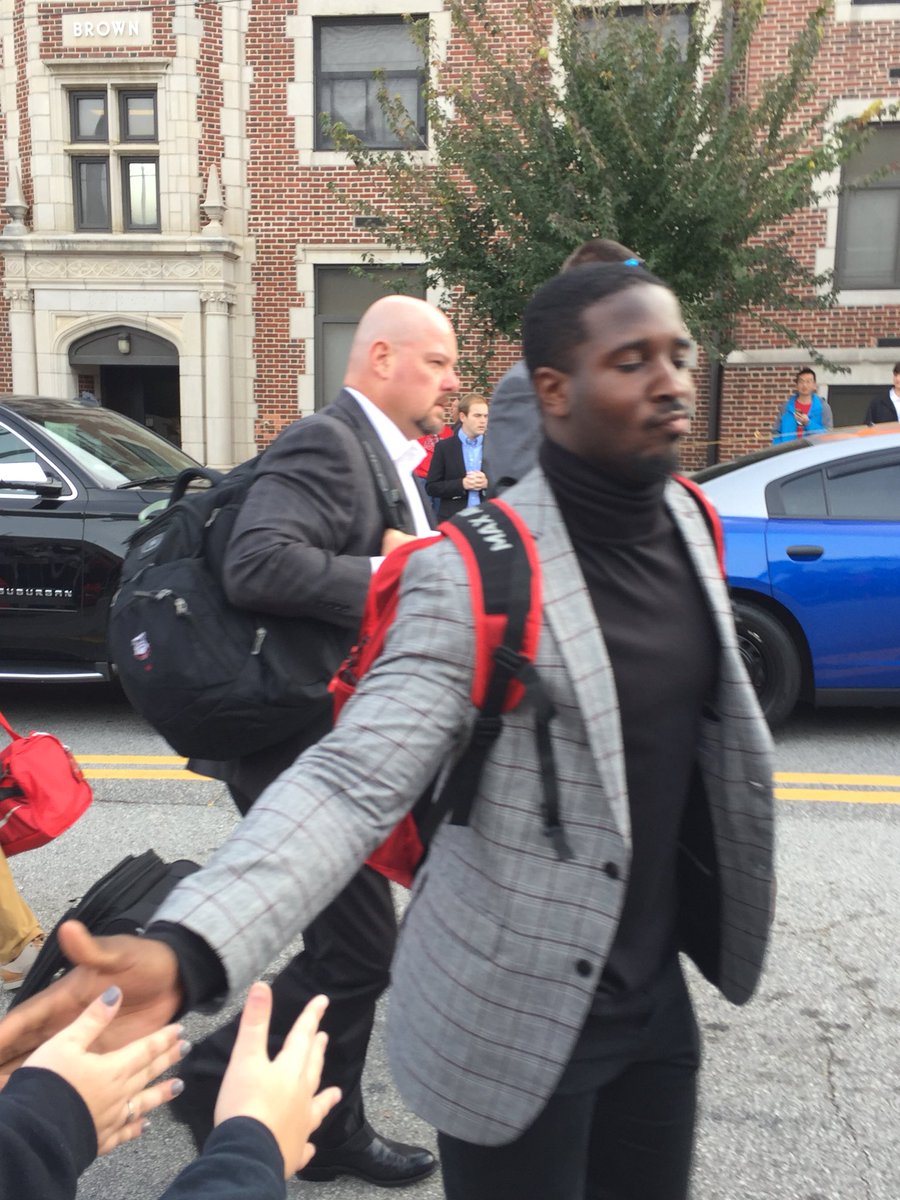 Day made for little man, high five from Fromm and Sony!  Go Dawgs!!!