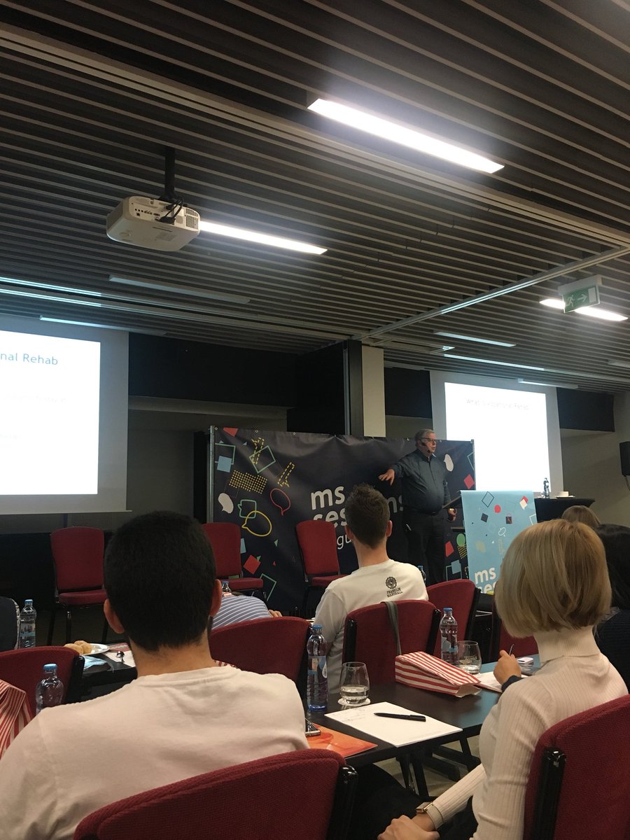 CentrulSMile's tweet photo. โDiagnosed with #MS? Your career doesnโt have to stop there!โ Graham Halsey, about employment issues and ms, at #MSsession2017 https://t.co/D5TilAFO47