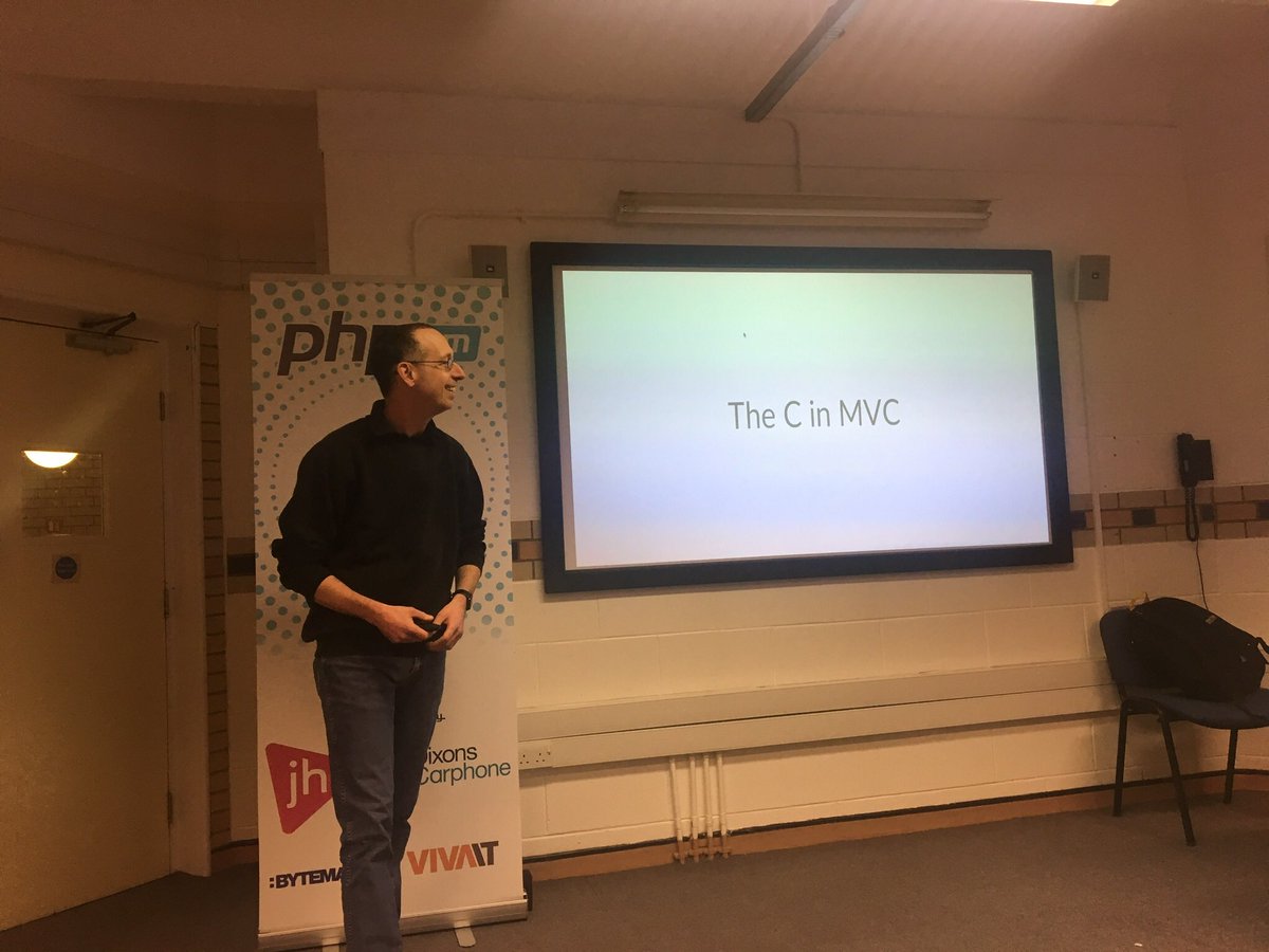 pavlakis's tweet image. @akrabat talking about the @slimphp micro framework #phpem17