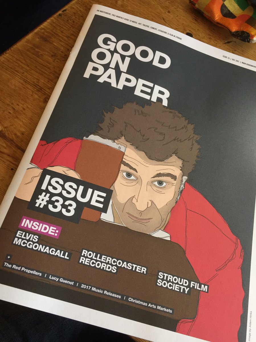 RollercoasterGB's tweet photo. Stroud listings magazine @GoodOnPaper_ has features not only on Rollercoaster Records but on @theredpropeller and their new 7” Rollercoaster release Sandi Says / Johnny Johnny https://t.co/L1bXuyYIUr