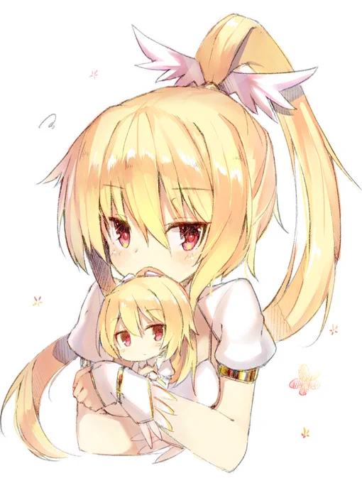 ちびナナと
#アイギスお絵かき 