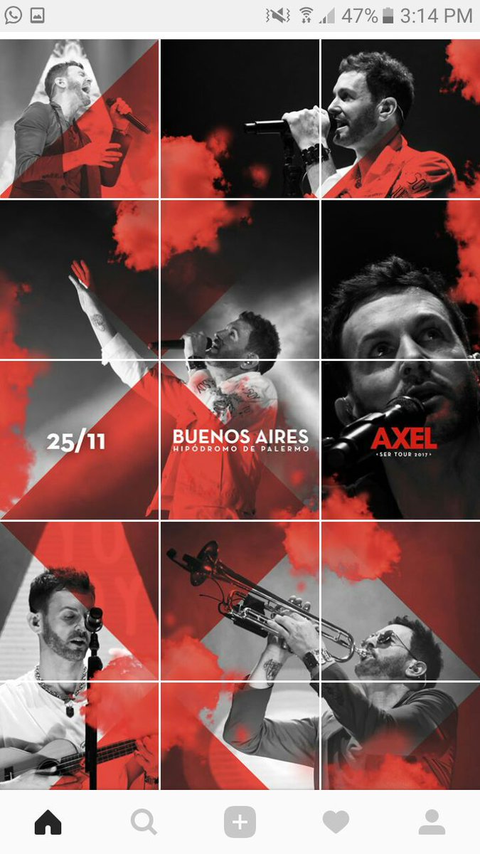 Romy_Rios's tweet photo. "Volar es de tu mano caminar" HOY! #axelenelhipodromo #Axel25n @AxelOficial ❤ https://t.co/HLc2WOjQIe