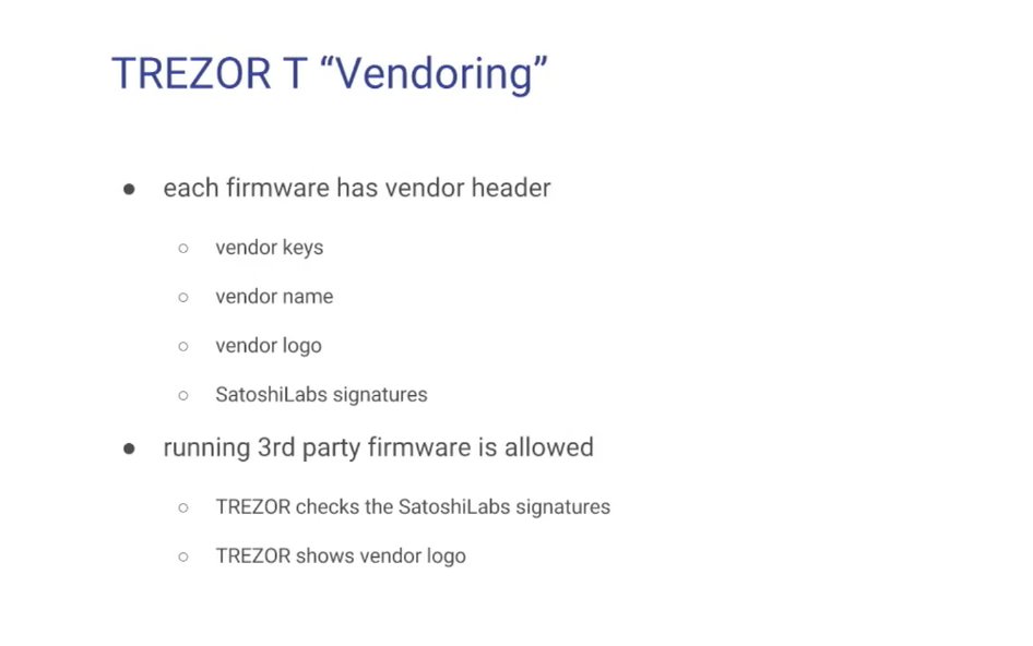 AlenaSatoshi's tweet photo. @pavolrusnak @TREZOR .@TREZOR T comes with #vendoring and option to code your own Trezor app in entry-level programming language #python + have a proof of app's origin by @satoshilabs https://t.co/BQb4UJzqj6