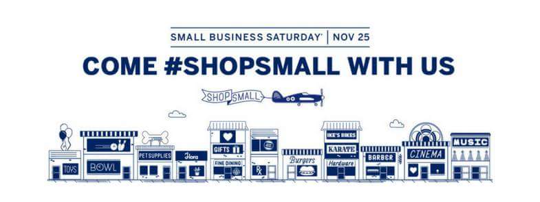 #shopsmall with us today for #SmallBusinessSaturday!