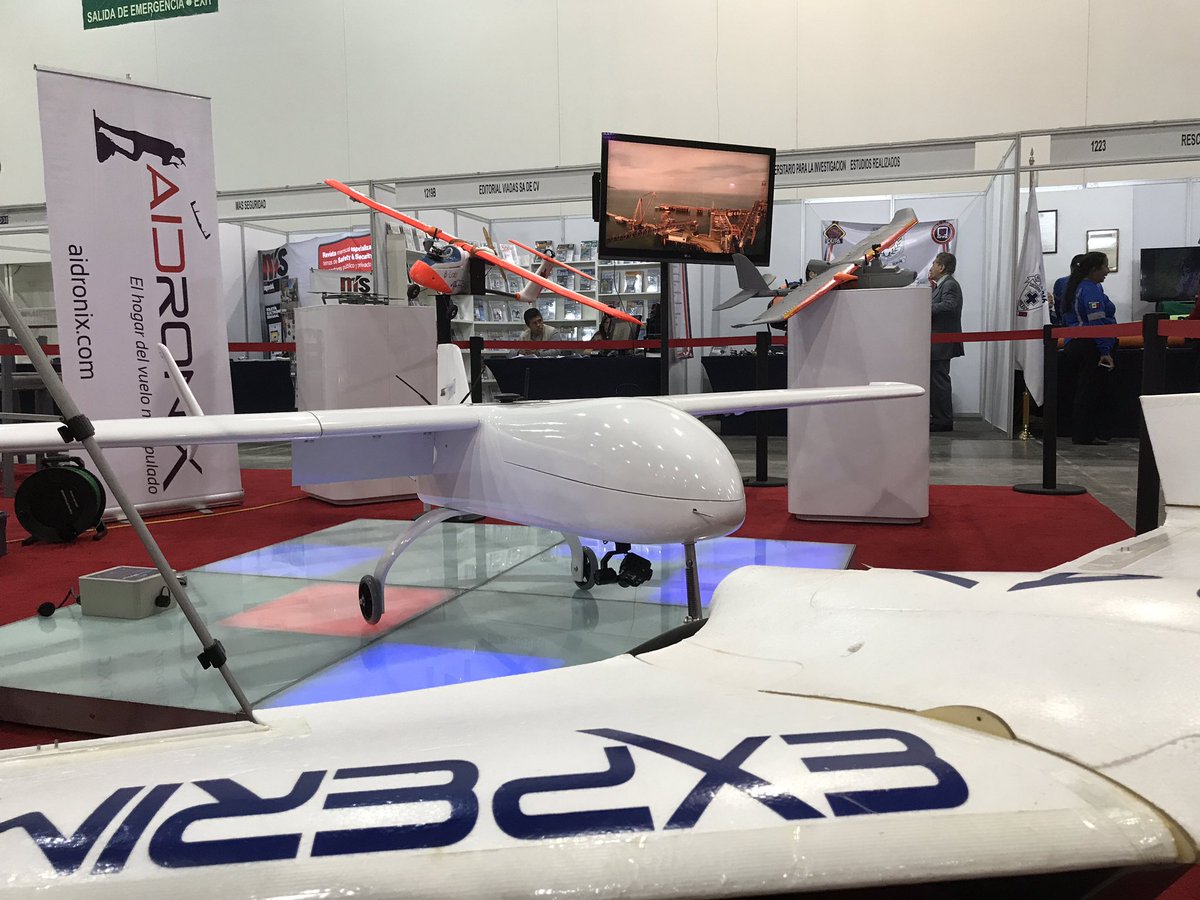 aidronix's tweet photo. Te esperamos en el ultimo día de @ExpoRescue para que conozcas los #drones que se desarrollan y fabrican @En_laDelValle [Entrada Libre] https://t.co/1bnshyfsNS