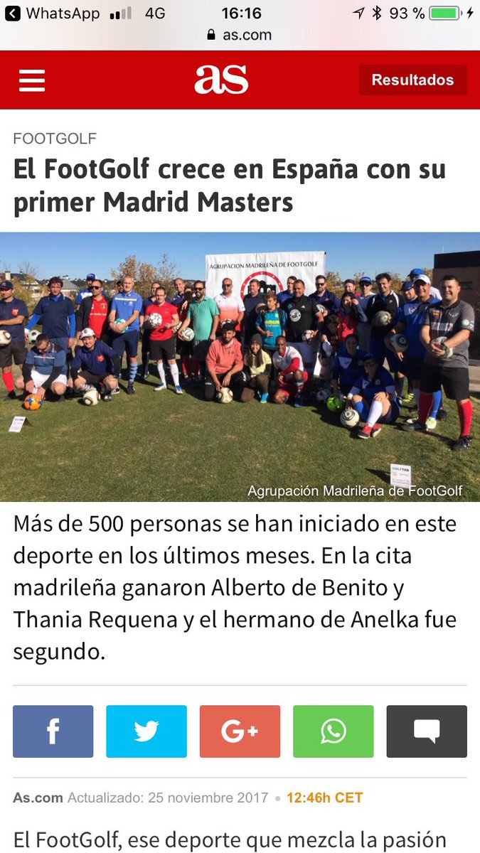 am_footgolf's tweet photo. Gracias @diarioas @as.com por poner un granito de arena en la difusión de este deporte! 
👉🏻 https://t.co/xsFIqGNHVX
🔝🔝🔝 https://t.co/r2Vfecqvdj