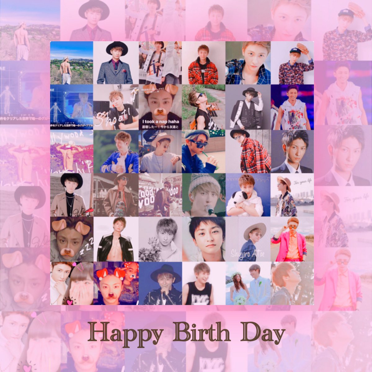 aaa__411as's tweet photo. @A_Shinjirooooo しんちゃんーー！！！！！Happy Birthday💙毎日しんちゃんを見て元気とかやる気をもらってます!!ほんとにいつも感謝の気持ちでいっぱいです。
頑張っているところ、英語を話すところ、ファンのみんなを大切にしているところ、たくさんの魅力を持つしんちゃんが大好きです!! https://t.co/Vlo55HUVoC