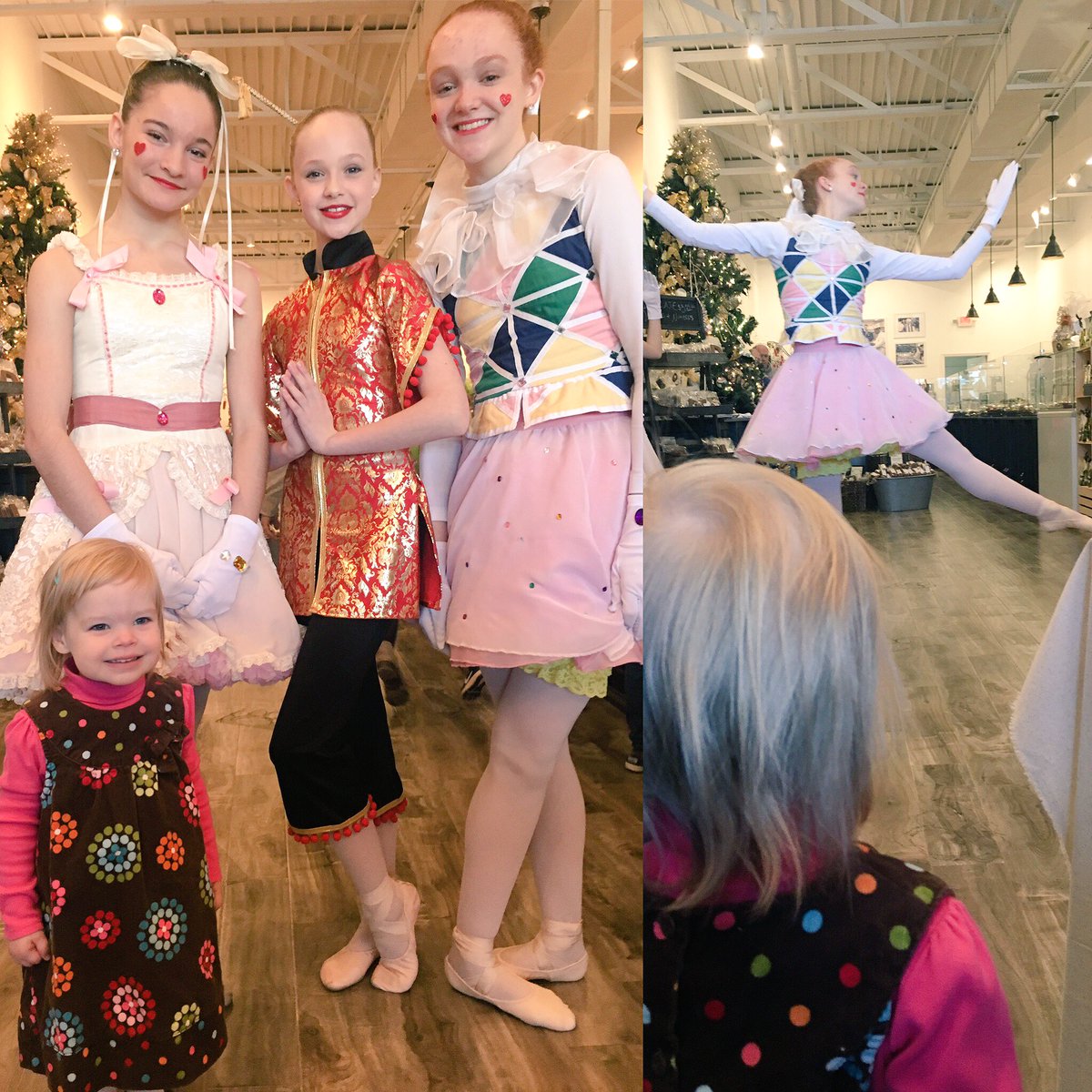 joelleeshea's tweet photo. Thanks to @PARegBallet and @macrischoc, my little one has been asking "Are there ballerinas in this store, too?" all #SmallBusinessSaturday https://t.co/LXS4ElIiud