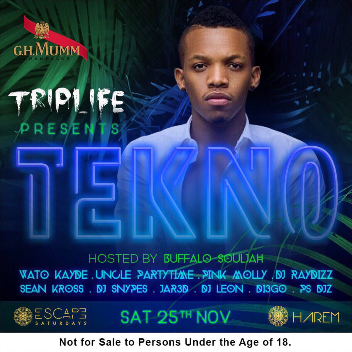Joodie_Leeuw's tweet photo. @alhajitekno in the building tonight πππ₯ #Escapesaturdays @Harem_sa https://t.co/gYz4Pf4Jat