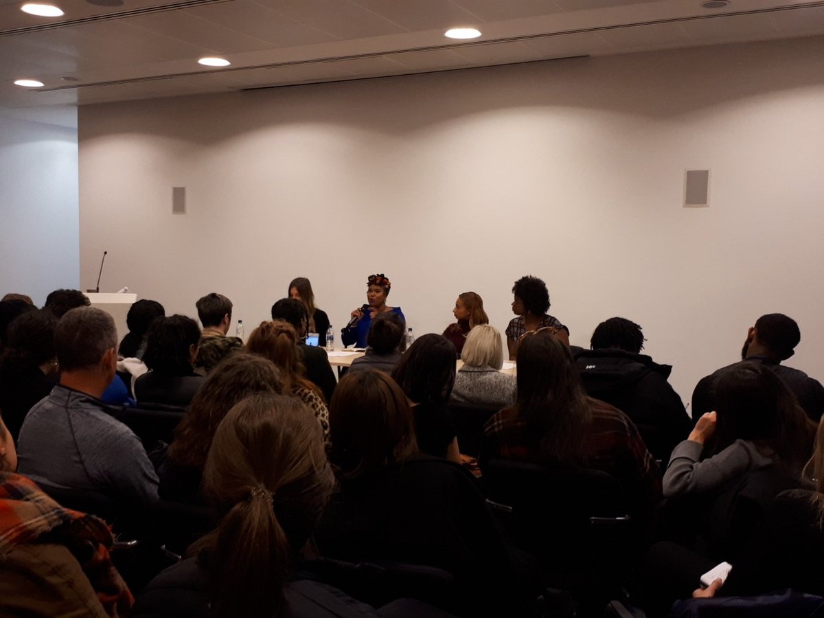 wrtinterns's tweet photo. Our director, Debora Tonet, leading the talk on internship in the fashion industry at the V&amp;A Museum. https://t.co/myzAXvn0lV