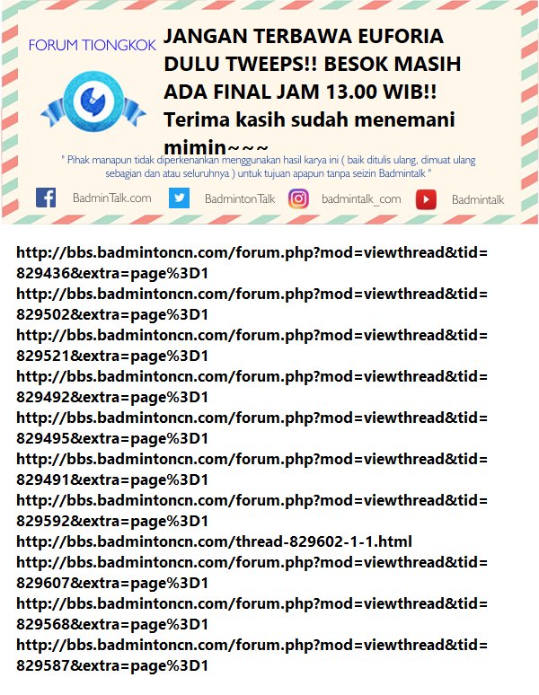Kita sudahi dulu... Jangan jemawa.... Besok kalau menang lanjut lagi.... 

ForumTiongkok #MissUniverse #Indonesia