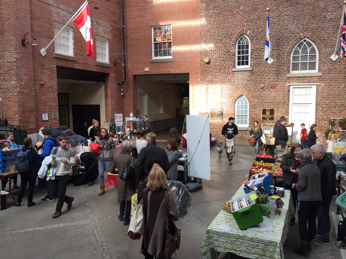 haligonia's tweet photo. RT @tjhfx: Fantastic to see the @brewerymarket thriving again. Many great vendors to check out, and rooms to explore. @hfxnovascotia @haligonia @My_Waterfront @DowntownHalifax https://t.co/DeXepo5irW