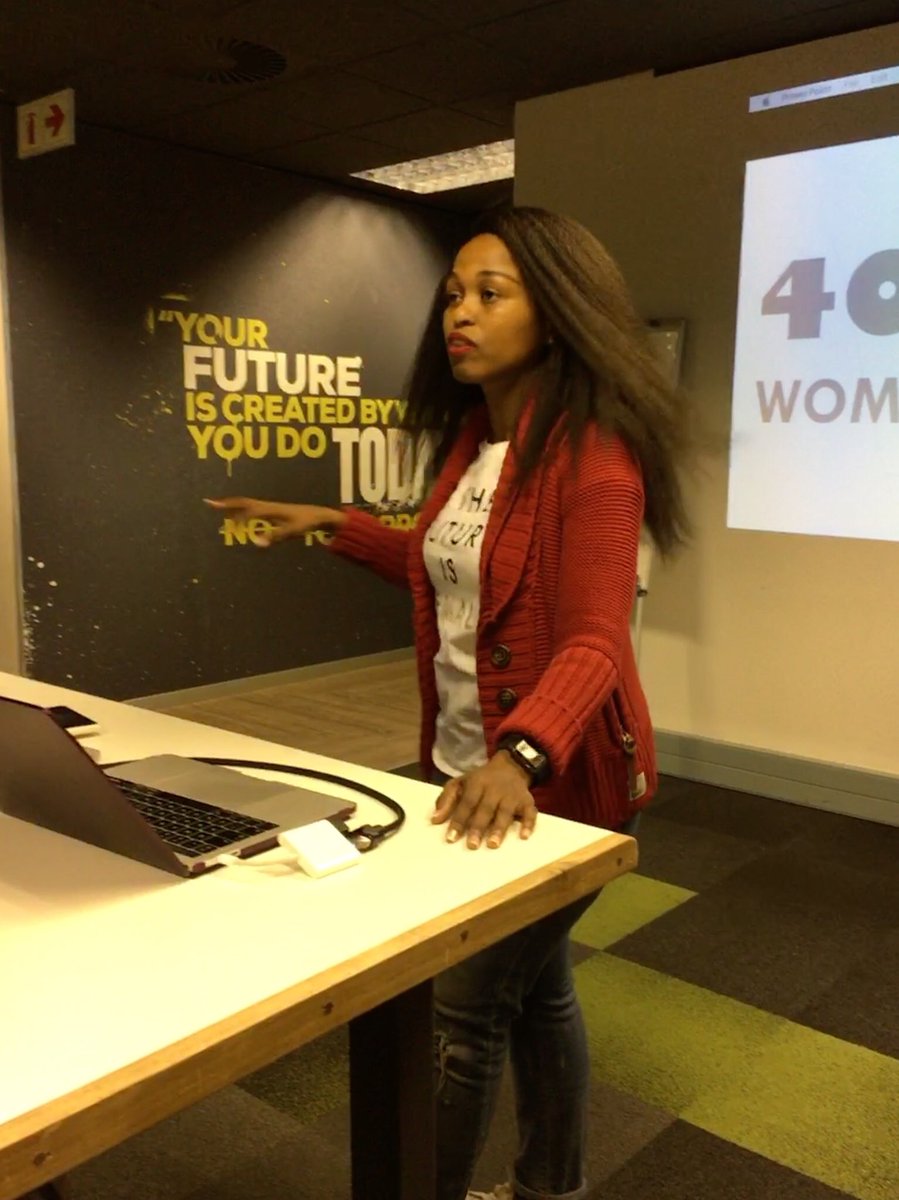 Matshi_M's tweet image. @Maubate an industry leader, software engineer and great mentor sharing her journey in the tech space #womenintech #thetechfemme #ChangingLives