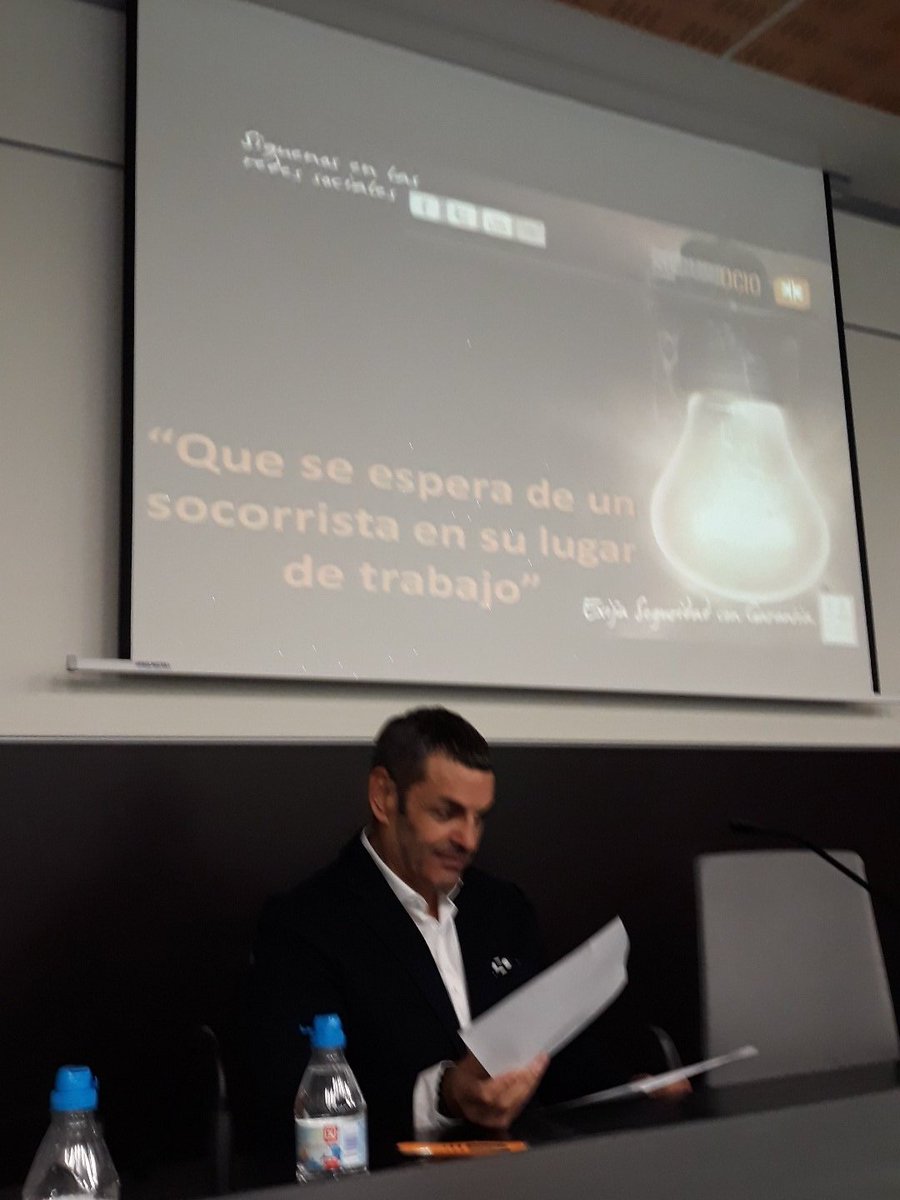 SosSegovia's tweet photo. Empezamos la sesión de tarde con Jorge Fernández de @SeguriOcio en #ForoSOS https://t.co/hO2HfuNCW7
