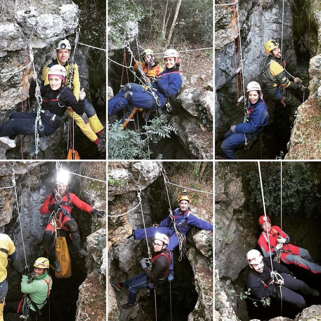 cegraciacat's tweet photo. Tercer dia de curset #avenc #parrilla @GIE_CEGracia #cursetistesastupendus #cursetistespenjats #caves #garraf #espeleo #nature #naturlovers #picoftheday https://t.co/y9Ei0pDQqD https://t.co/Rg6u5biqlZ