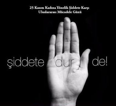 Kadınların hayatımızdaki en güzel çiçekler olduğunu düşünerek kadına yönelik şiddete hayır diyelim