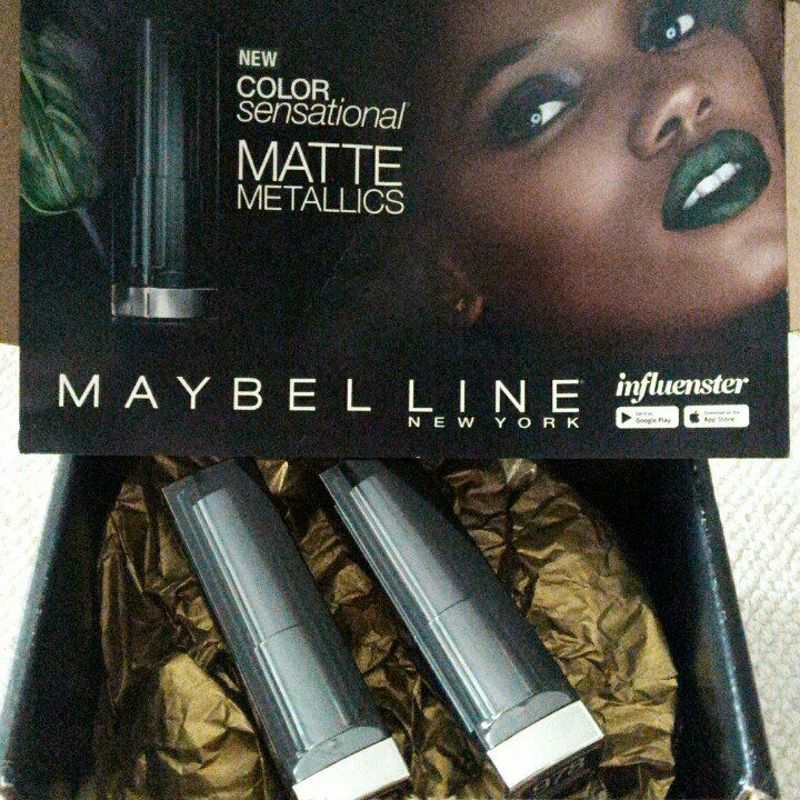 katiuzkaNathali's tweet photo. Maybelline Metallics VoxBox #MATTEMETALLICS https://t.co/FXuYAaSTZ4
