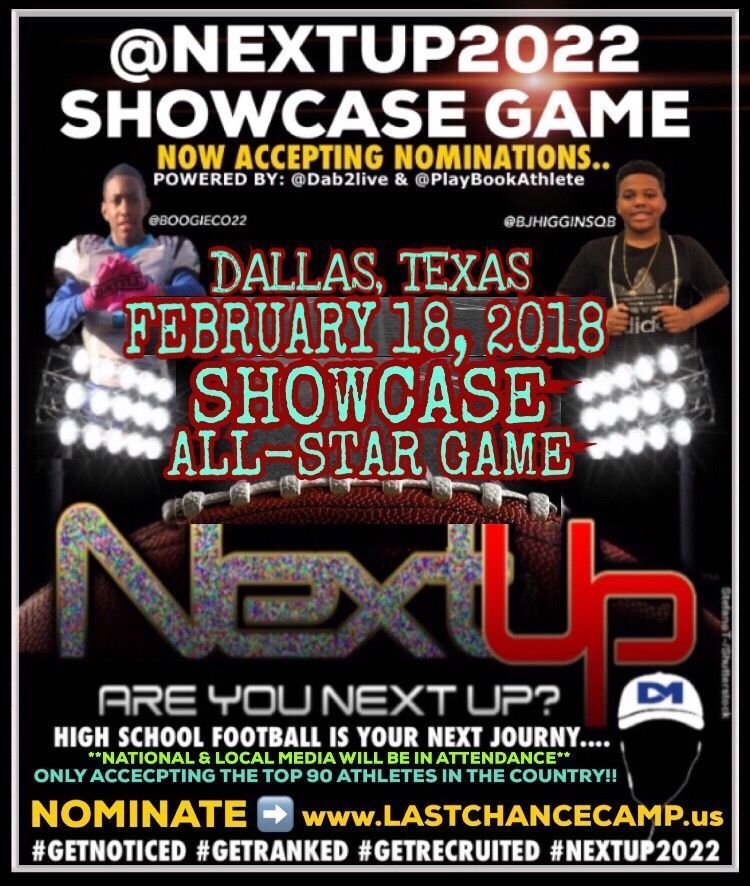 Dab2Live's tweet photo. Jump start your recruiting #GetNoticed #GetRanked #NextUp2022 Rising 9th Grade| #Prospect21 Rising 10th Grade Nationalwide #GetNominated https://t.co/7HiZPCeaPK