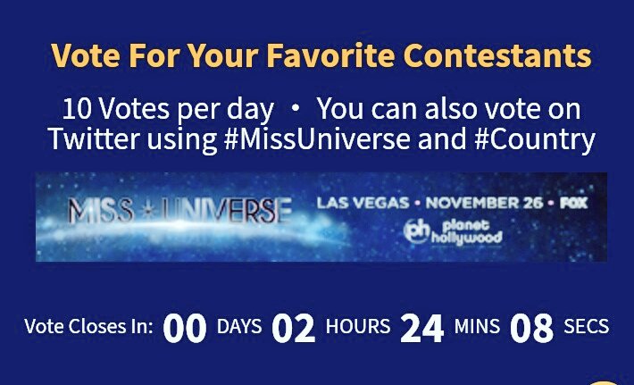DrMaryCha1's tweet photo. dua jam dua puluh empat minit lapan saat
#MissUniverse 
#Malaysia https://t.co/sotf6ahC4y