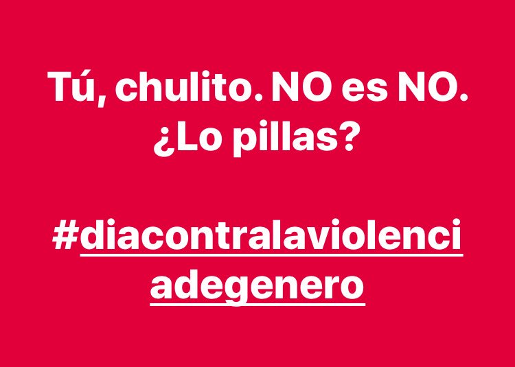 xsaula's tweet photo. #diacontralaviolenciadegenero https://t.co/j4GfAH8K0c