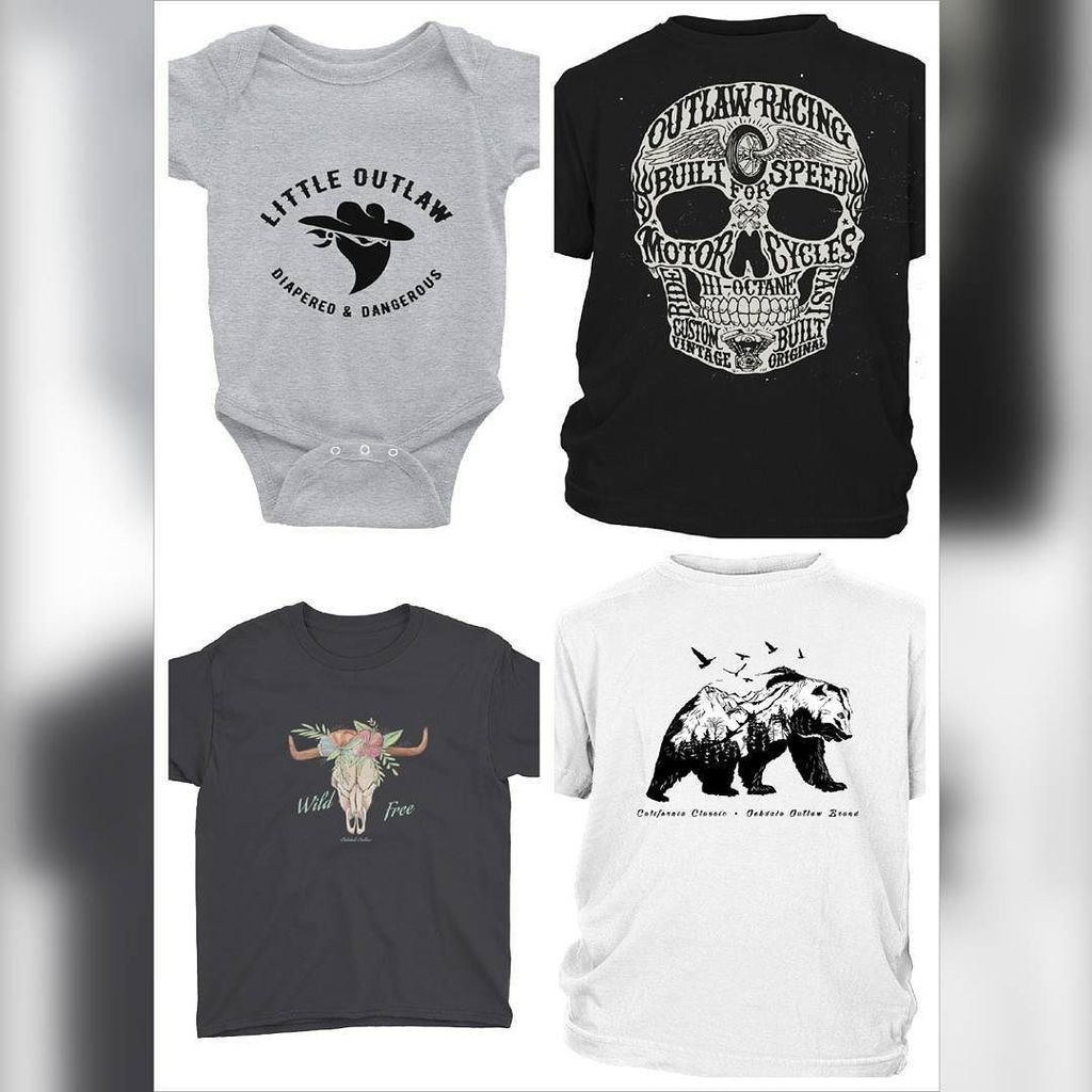 oakdaleoutlaw's tweet photo. Gear for girls and boys on sale now! Save 40% now at https://t.co/amig3Z18tT!
.
.
.
.
.
.
#tshirt #kidsfashion #youthfashion #motorcycle #skull #california #californiabear #onesie #babyshower #babyboy #babygirl #beastbaby #coolkid #harleydavidson #outl… https://t.co/O2LE97xoBT https://t.co/U8NdXb0mEI
