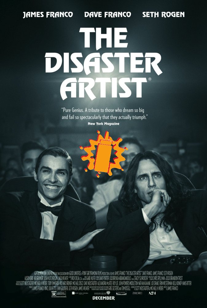 cinema_sauce's tweet photo. Wow, #TheDisasterArtist scores a 95% on the Sauce Scale! Make sure that you #PrepareForDisaster and some #SpecialSauce when watching this comedy flick. https://t.co/qZvRvtxaqm