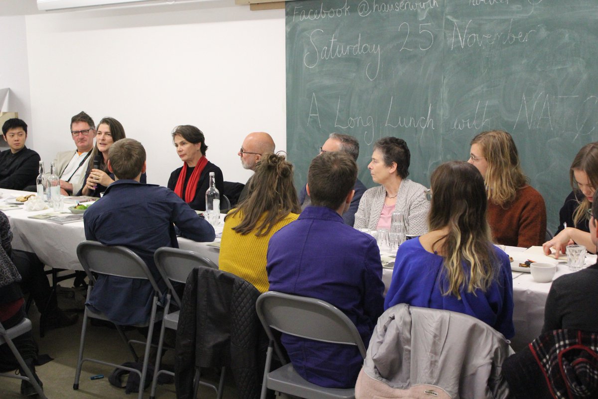 HWSomerset's tweet photo. Leading design collaboratives: NATØ, @MUFarchitecture and Assemble, joined us at #HWSomerset today to discuss their practices, the processes through which they work together and sharing their origin myths. The conversation was chaired by critic and designer @PhinHarper https://t.co/WULhrjopNp