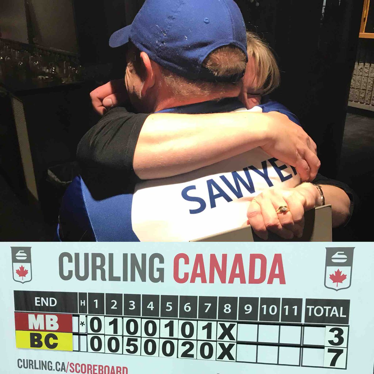CurlingCanada's tweet photo. BREAKING: BC men win the province’s first ever @travelerscanada Curling Club Championship title. Bart Sawyer defeats Manitoba’s Mark Anderson. Story to come. #tccc2017 https://t.co/1bwrTaz7Yd