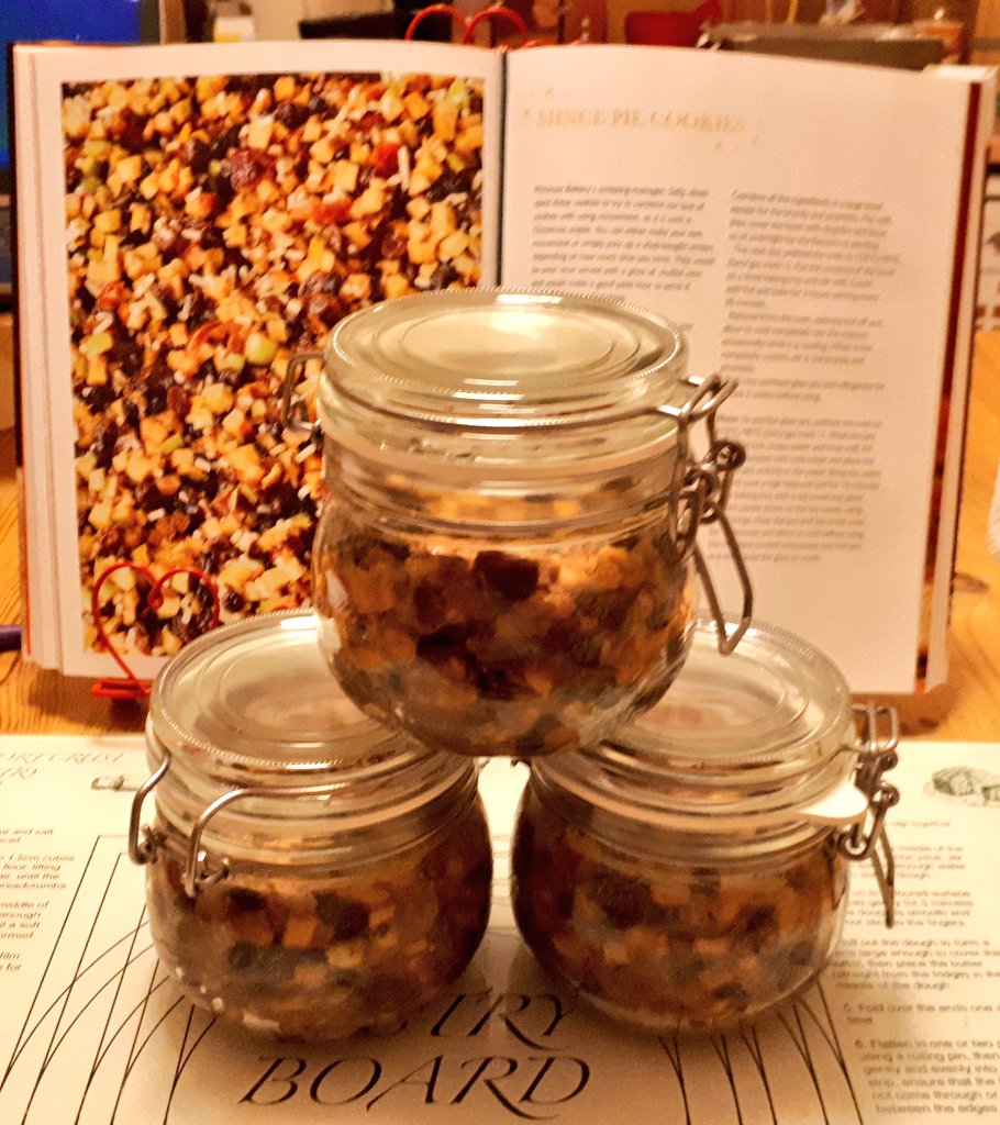 NotAlwaysBaking's tweet photo. #Homemade mincemeat from @primrosebakery #Christmas book. Ready to use next week! I can't wait! #Homebaker #Homebaking #FromMyKitchen https://t.co/RLqtOag8nQ
