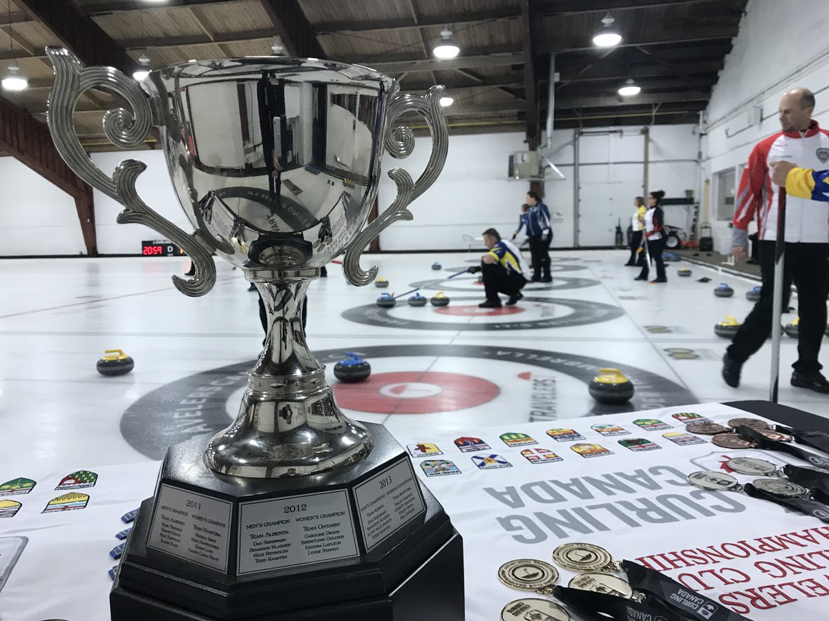 CurlingCanada's tweet photo. Ontario captures women’s bronze medal and Alberta wins men’s bronze in Kingston at the #tccc2017. https://t.co/NmtVNG1q52