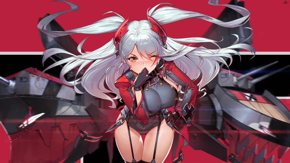 チーズパン プリンツ オイゲン 大勝利 眼鏡版はpixivに T Co Damczaspc9 アズールレーン