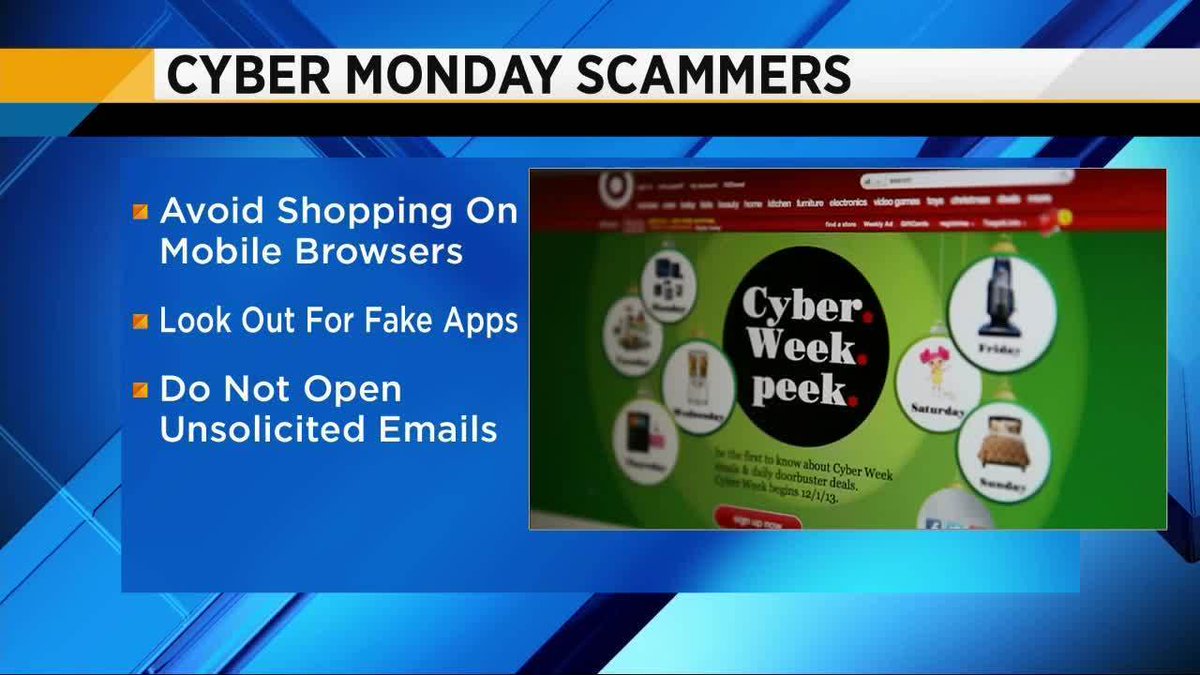 Here is how to avoid #CyberMonday scammers bit.ly/2Aaw5gj?utm_so… https://t.co/UNdcqZAmcp
