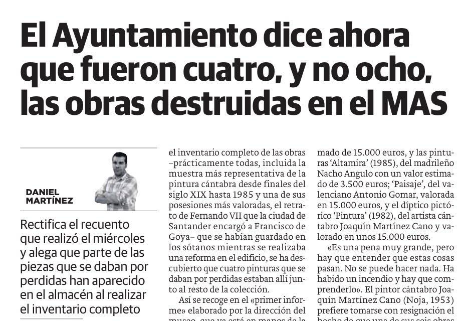 pedro_casares's tweet photo. La historia de un despropósito, en la que además no nos han contado la verdad. En qué manos estamos.... #incendioMAS #Santander #cultura https://t.co/kCHl4S1AnM